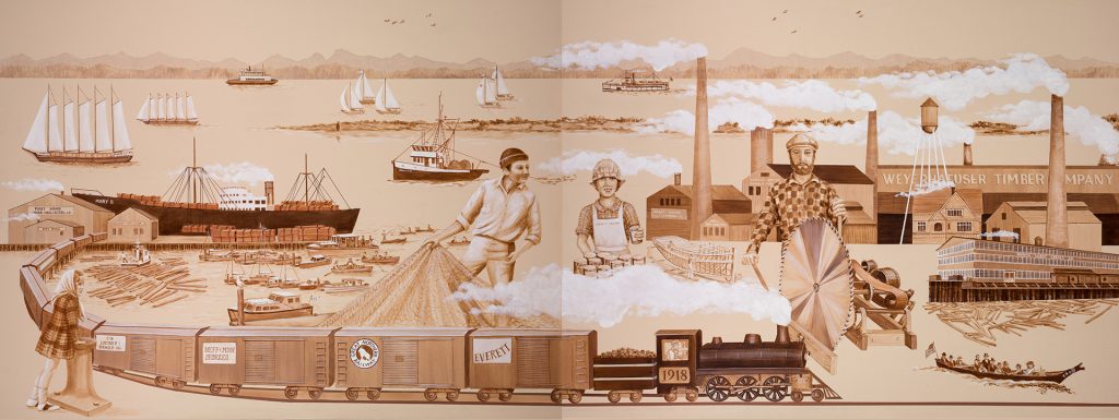 Port of Everett Mural 1